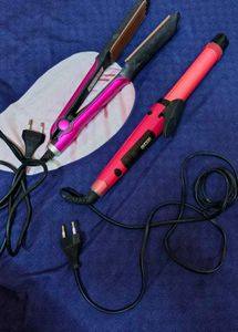 V. G Salon Crimper And Nova Straight Curler