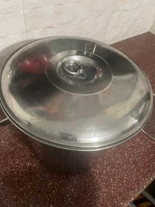 Stainless Steel Bucket with Lid