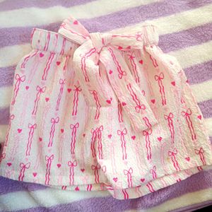 Pink Bow Two-Piece Set