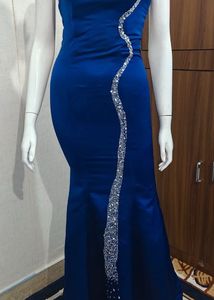 Elegant Blue Gown