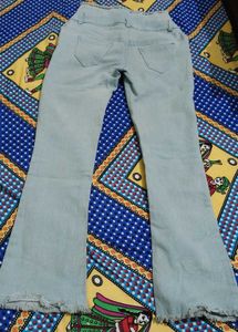 Flared Jeans Bottom