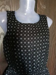 Polka Dot Sleeveless Dress