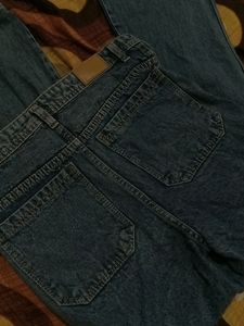 Blue Women Cargo Jeans 👖