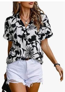 Black And White Shirt Top