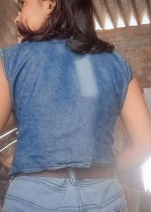 Denim Vest Jacket