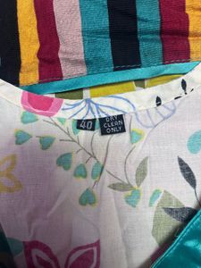 Multicolored Short Kurti For Women