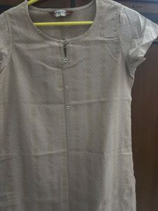 Elegant Beige Tunic Kurta