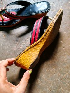 Bata Olive Green Flip-Flops