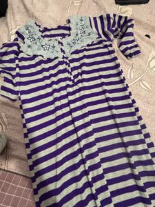Striped Nightgown