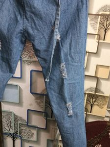 Ripped Flared Jeans