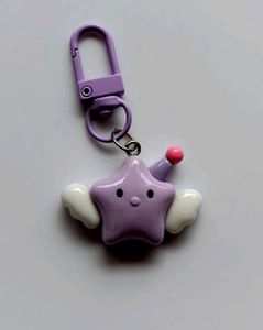 Purple Star Keychain 🌠