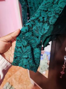 Green Lace Bodysuit