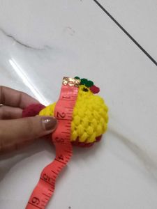 2 Crochet Duck Toy  . Keychain