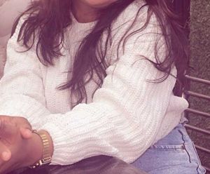 Cozy White Knit Sweater