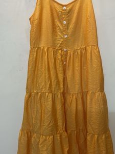 New Yellow Maxi Dress