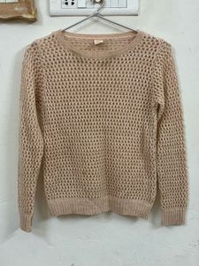Beige Knit Sweater