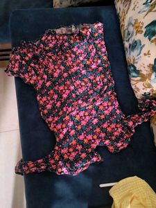 Floral Long Sleeve Dress