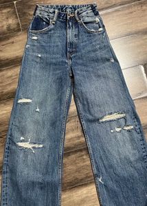 Distressed Denim Jeans