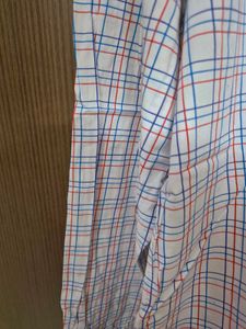 Louis Phillipe Checkered Shirt | 44