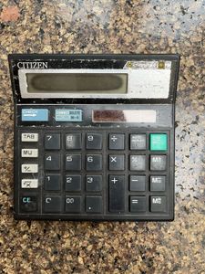 Casio &amp; Citizen Calculators