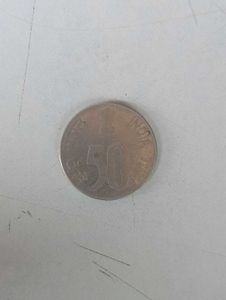1988 50 Paise Coin in Great Condition