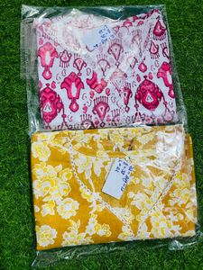 M/L Size Cotton Short Kurti Unused Brand New