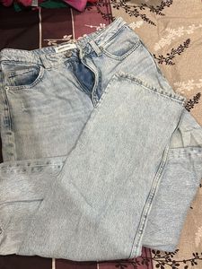 Ripped Light Wash Jeans