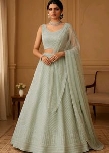 Beautiful Chickenkari Lehenga💗