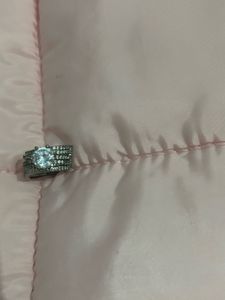 Sparkling Silver Ring