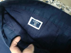Nav Blue Peter England Pants