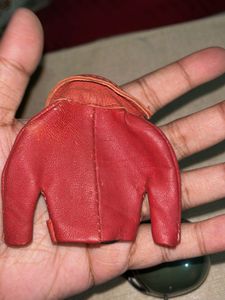 Vintage Motorcycle Jacket &amp; Helmet Keychain