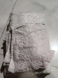 Elegant Saree With Readymade Paded  Full Sleeve Bl