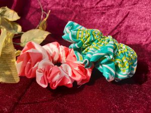 cotton scrunchies
