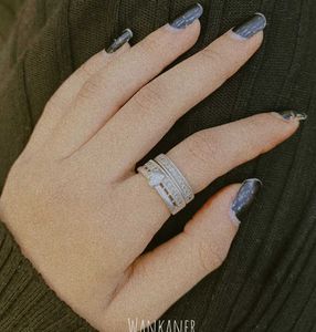Elegant Original Silver Stackable Ring Set