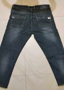 Black Denim Jeans Pant