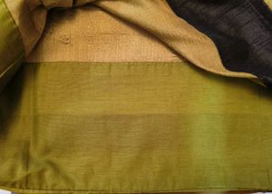 SWAROVSKI WORK PARTYWEAR OLIVE SAREE