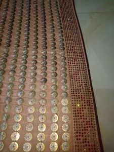 Beautiful Pure Sequence Saree