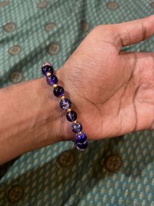 Purple Beaded Bracelet