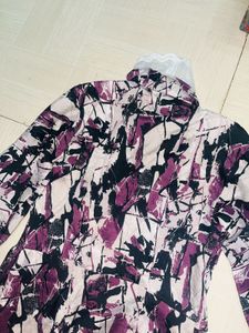 ✨Elegant Brushstroke Midi Dress✨