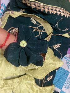 Beautiful Saree With Designer Blouse
