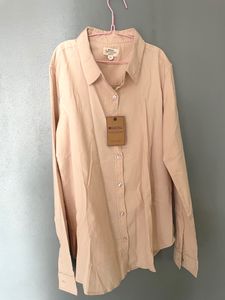 Oversized Beige Shirt