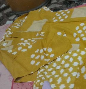 Three piece cotton suit 46 size