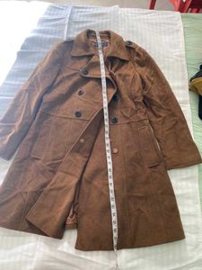 Elegant Brown Trench Coat