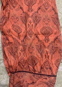 Front Slit Angrakha Kurti With Pants