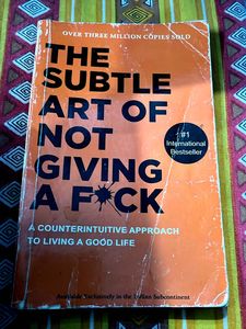 "The Subtle Art of Not Giving a F*ck"