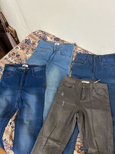 Jeans Bundle - combo of 4