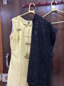 Beautiful Lemon Yellow Kurta Set😍