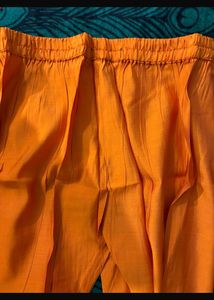 Roman Silk Orange Suit