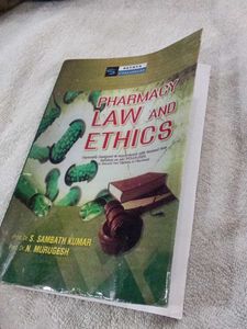 Pharmacy Law and Ethics Book