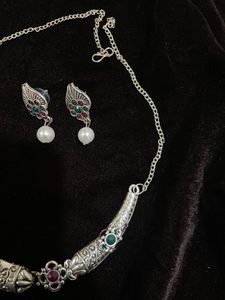 Oxidized Jewelry Set